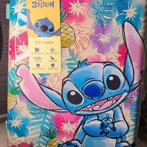 Lilo & Stich 1-Piece Hardside Spinner Luggage 28inch/Large chacked laugage New